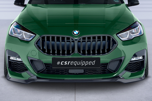 Voorspoiler passend voor BMW 2 Serie (F44) M Pakket Glans Zwart
