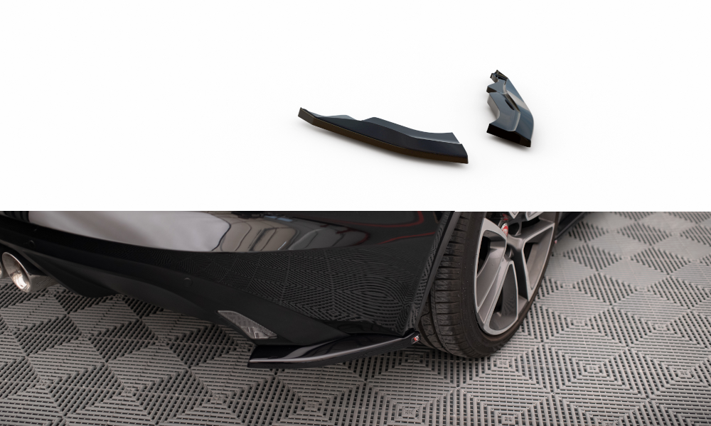 Zijdiffusers Jaguar F-Type Facelift 16-20 Maxton Glans Zwart