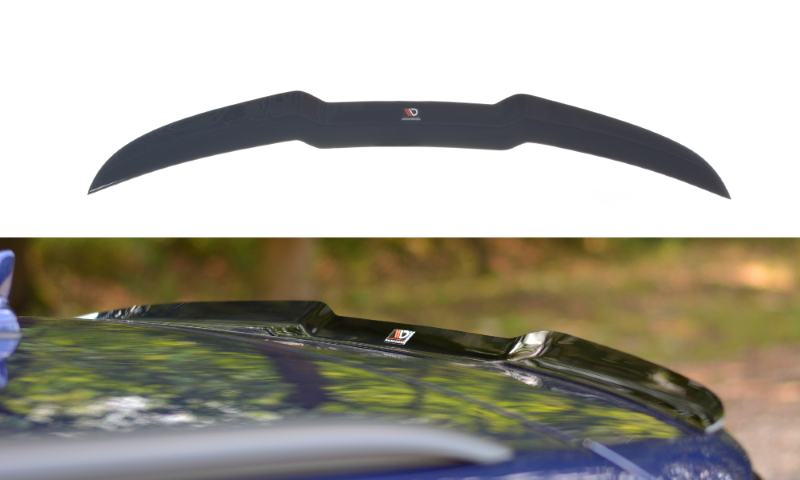 Spoiler passend voor Audi RS4 B9 Avant Maxton Glans Zwart