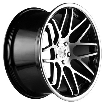 VERTINI MAGIC CONCAVE INOX BLACK MACHINED FACE 10x20 5x112