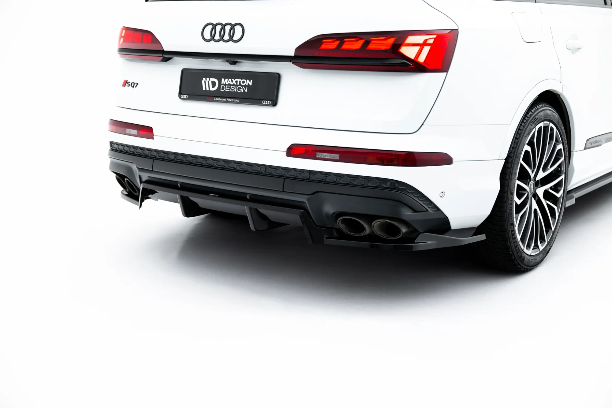 Diffuser Audi SQ7 19-23 Maxton Glanzend Zwart