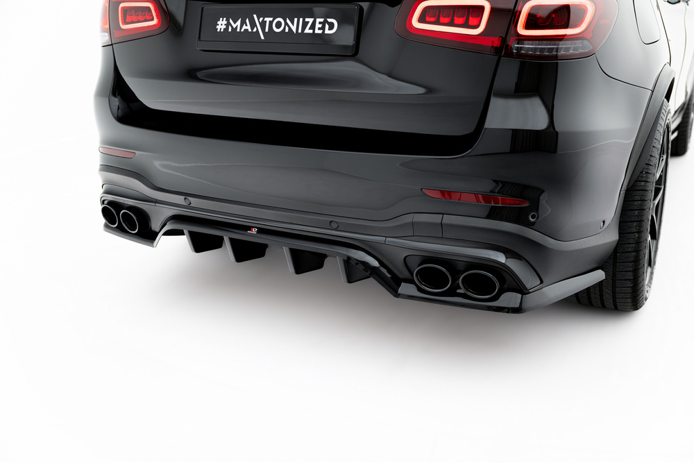 Achter Diffuser passend voor Mercedes-AMG GLC 43 / AMG-Line SUV X253 Facelift Maxton