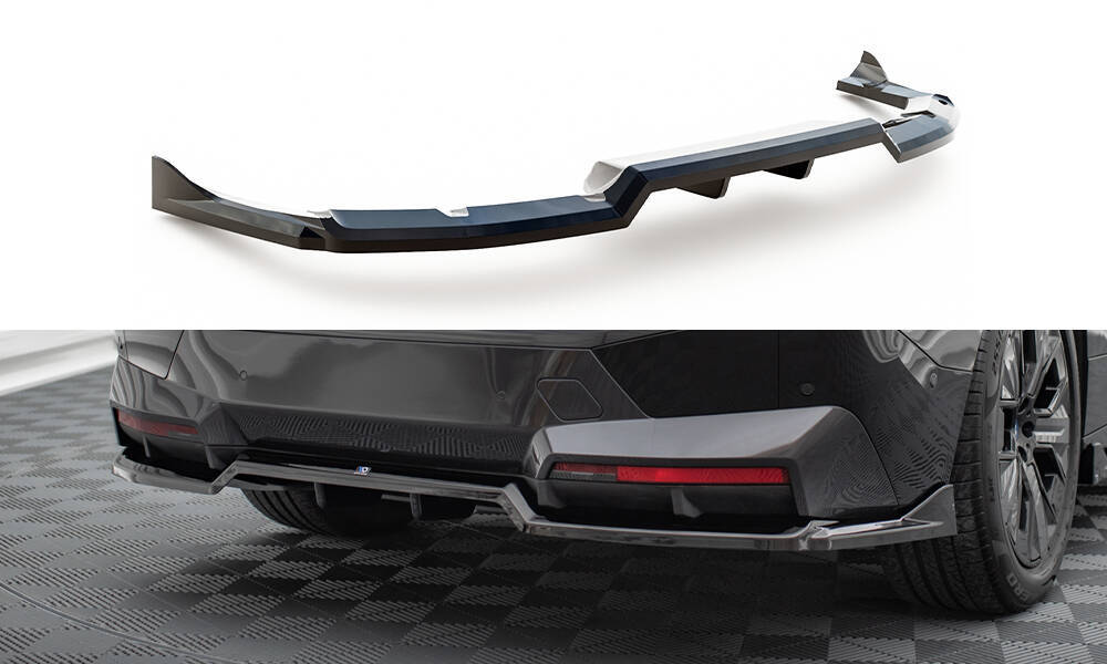 Diffuser passend voor BMW iX i20 Maxton Glans Zwart