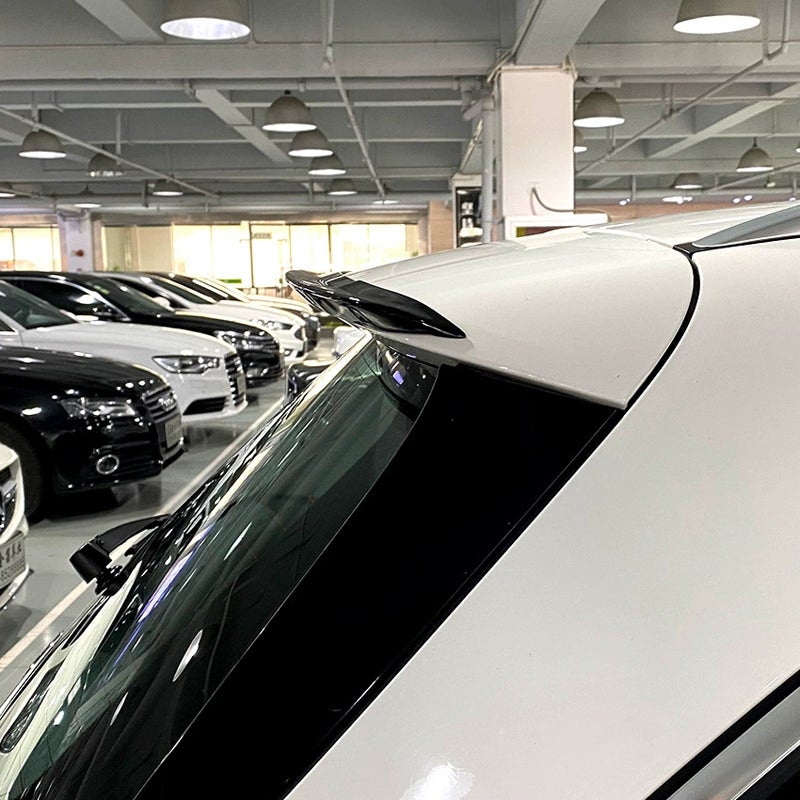 Dakspoiler (Spoiler Cap)  Mercedes C-Klasse W205 Kombi 2014-2021 (ABS Glanzend zwart)
