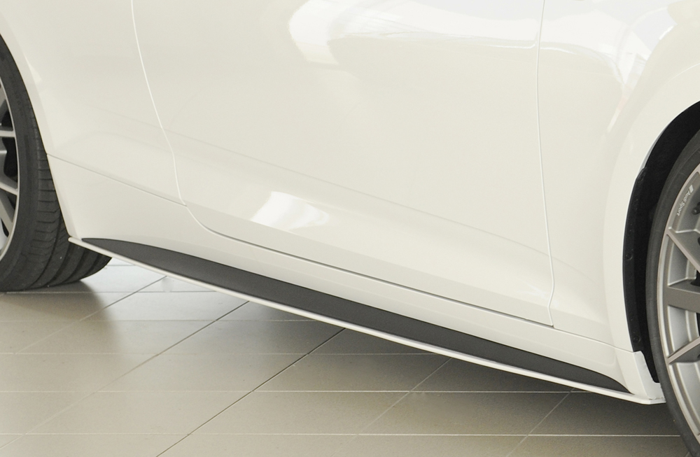 Zijskirts passend voor Audi A5 B9 F5 S-Line Rieger Coupe/Cabrio
