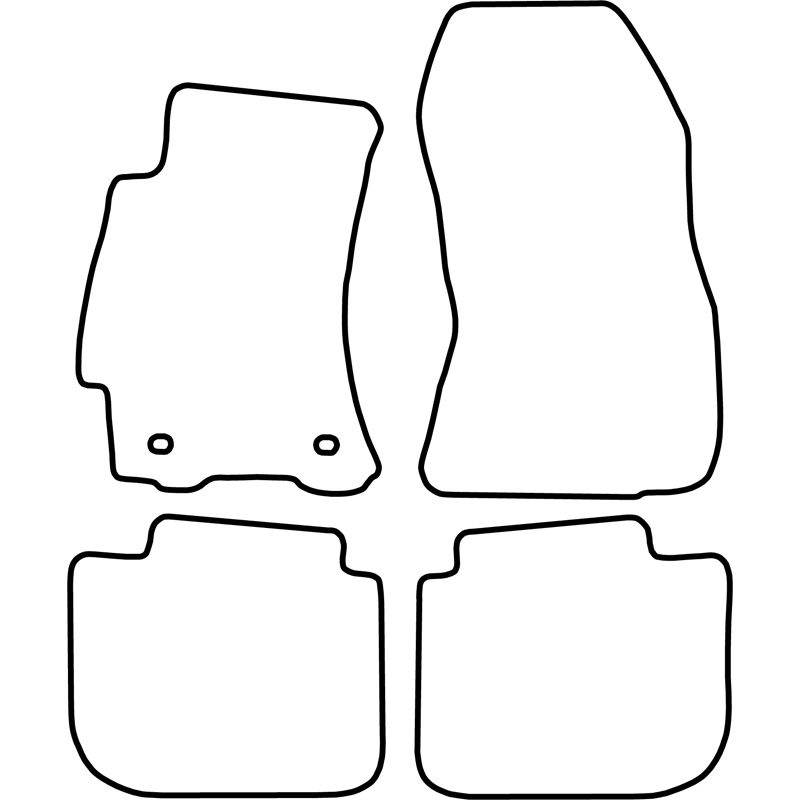 Automatten  Subaru Outback 2010-2015