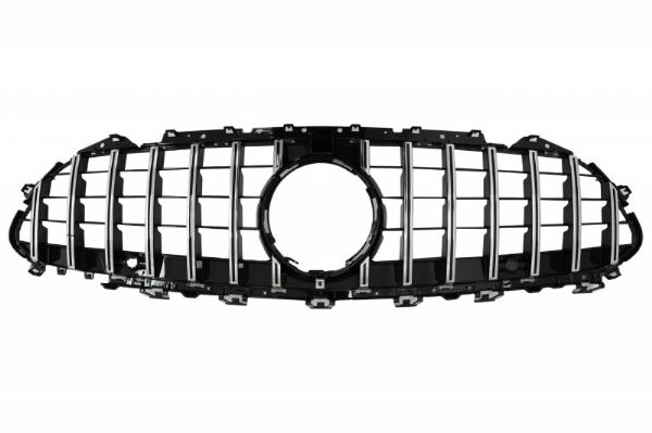 Grill Mercedes CLS C257 Panamericana GTR Design Zwart/Chroom