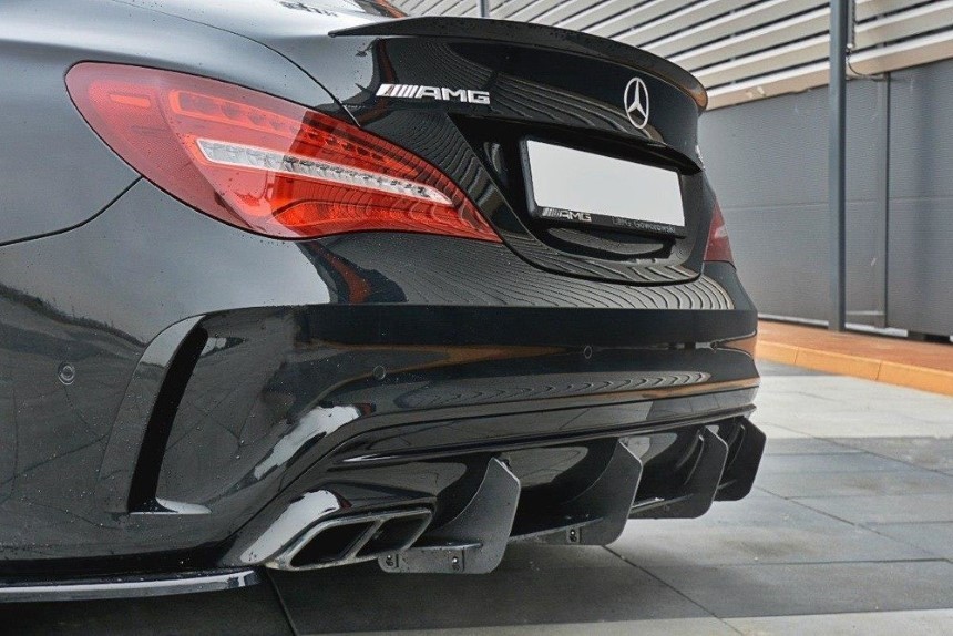 Diffuser passend voor Mercedes CLA A45 AMG C117 Maxton Design