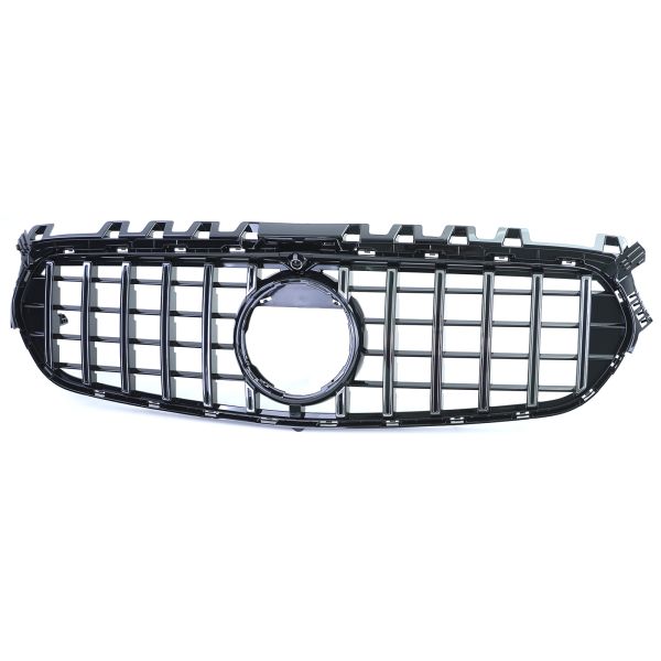 Grill passend voor Mercedes B Klasse W247 Zilver AMG Look