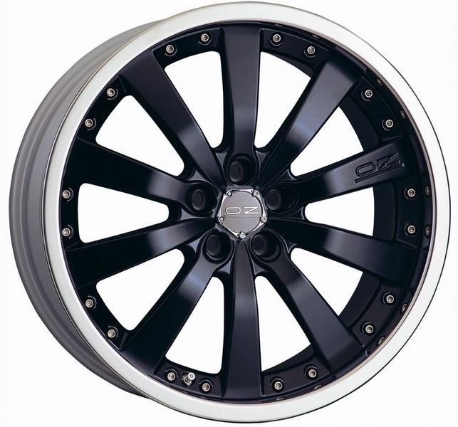 Velgen OZ Michelangelo II PL matt black 10x18 inch 5x112 ET30