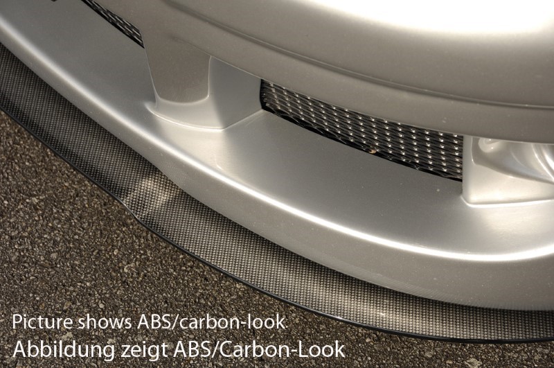 Spoilerzwaard voor Voorbumper passend voor Audi A6 4b vanaf model 02 Rieger