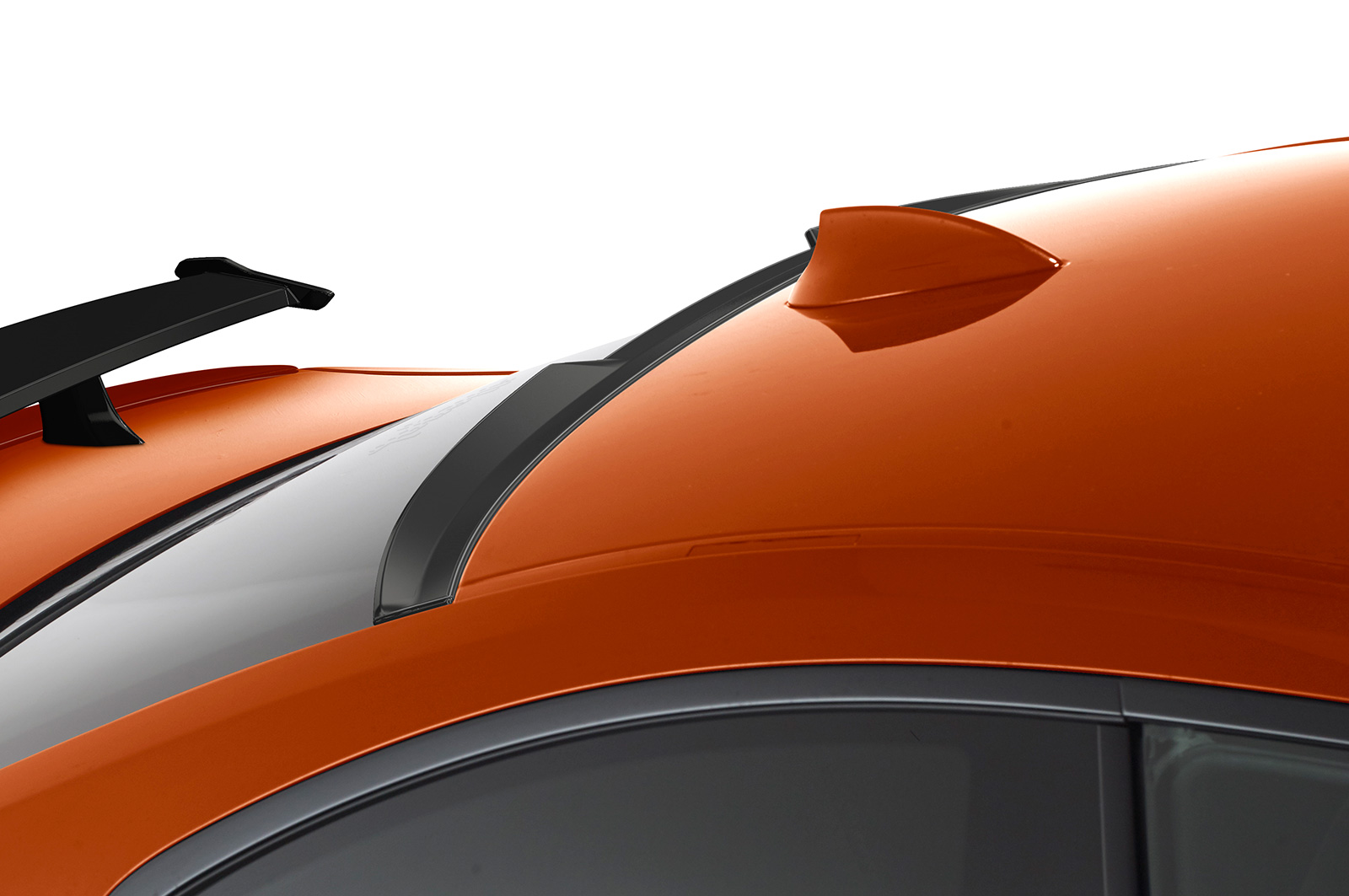 Spoiler passend voor BMW 2er (F22) Coupe CSR Glans Zwart