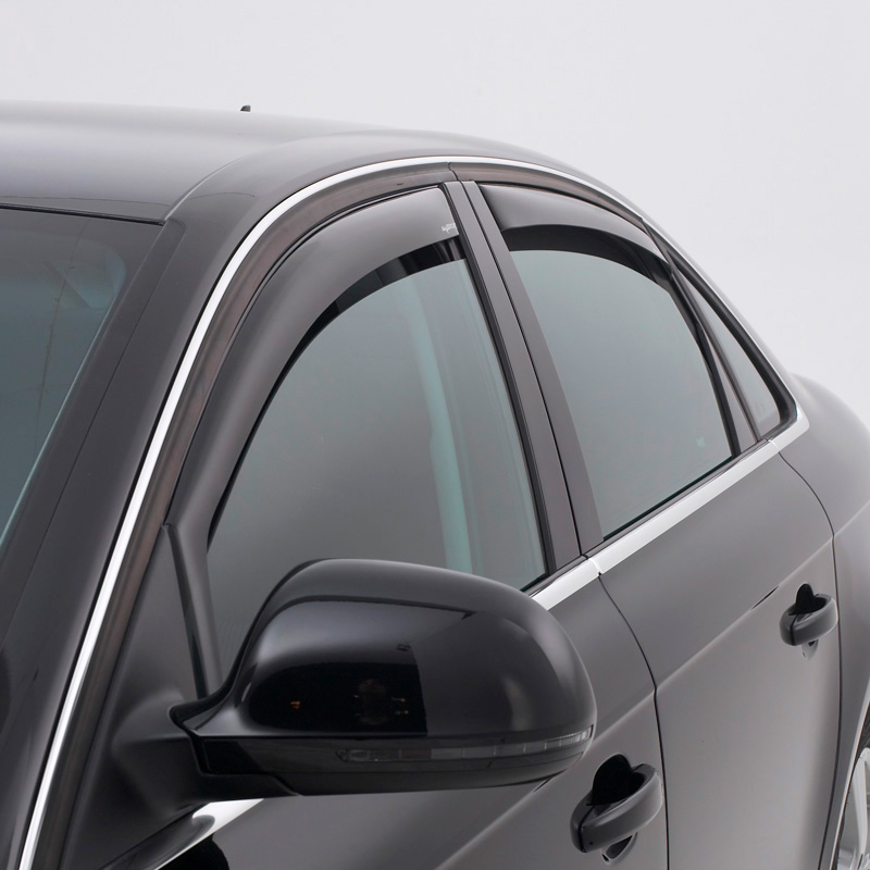 ClimAir Zijwindschermen Master Dark (achter)  Hyundai Santa Fé V (MX5) 2024-