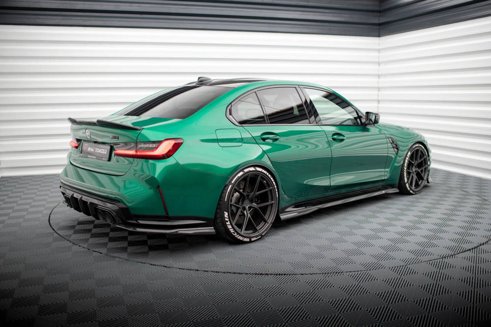 Zijskirts passend voor BMW M3 G80 / G81 Maxton Carbon