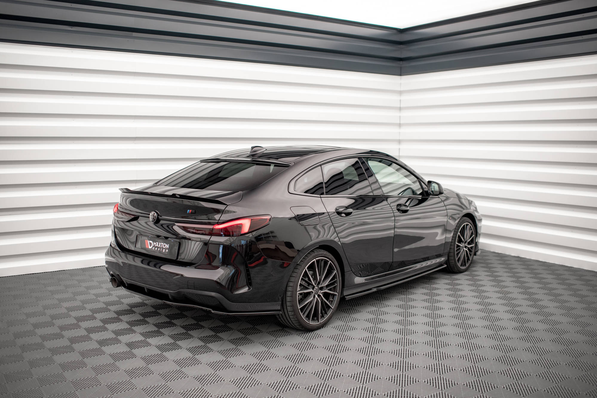 Bodykit passend voor BMW 2-serie M-pack Gran Coupe F44 Maxton Glanzend zwart