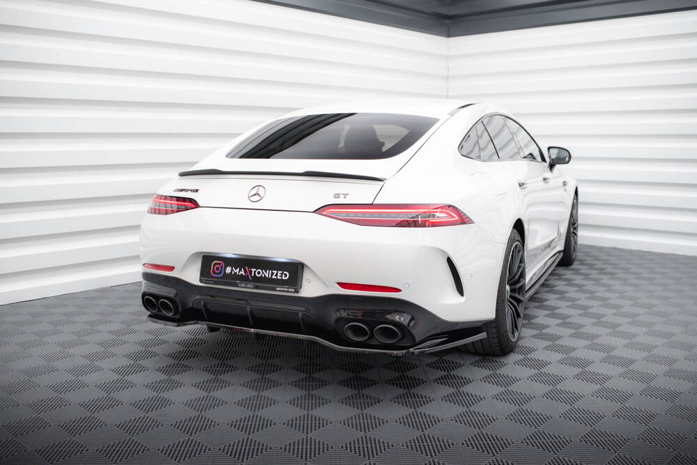 Diffuser passend voor Mercedes AMG GT43 Maxton Glans Zwart