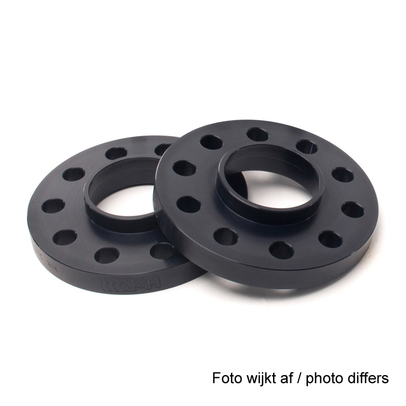H&R DR-Systeem Spoorverbreders 8mm 5x112 - Naaf 57,1mm - Boutmaat M14x1,5 -  Audi/Seat/Volkswagen - Zwart