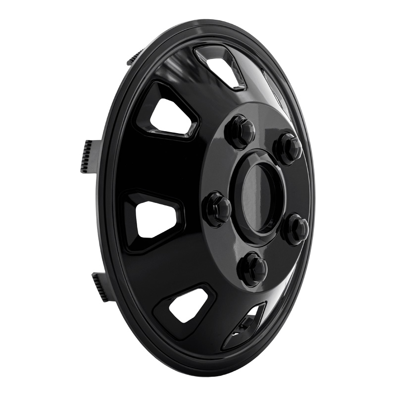 4-Delige Wieldoppenset Itah 14-inch zwart (bol)