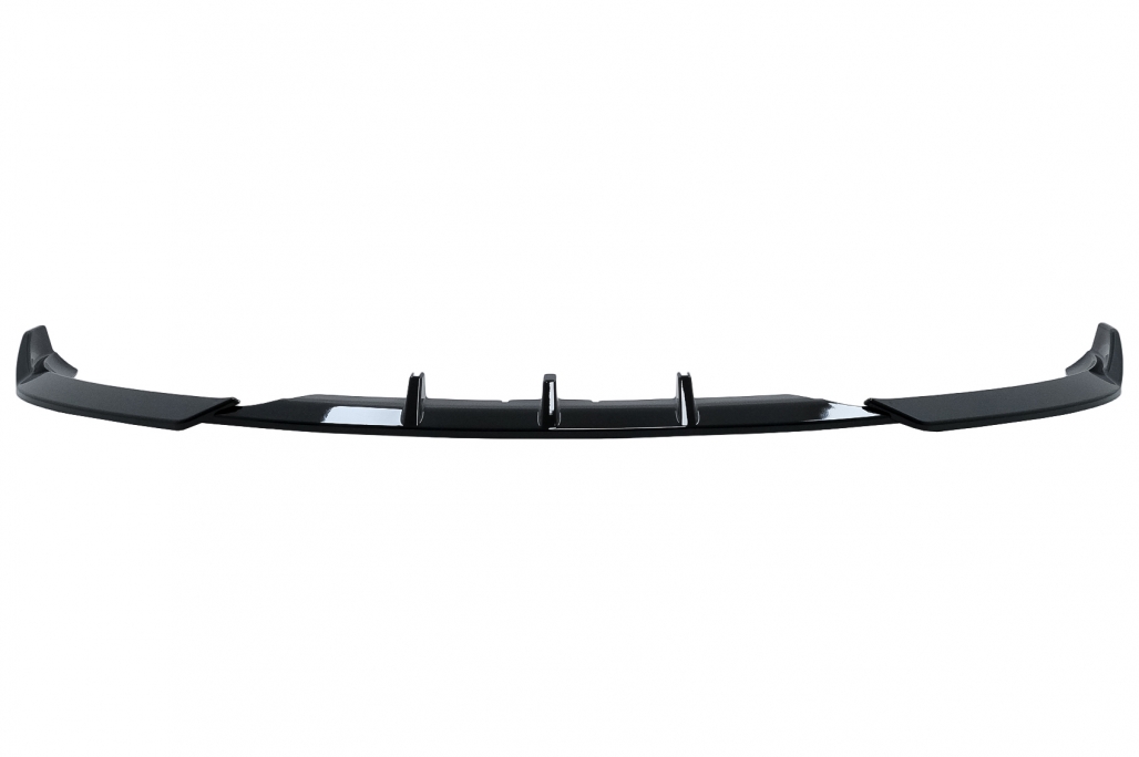 Voorspoiler passend voor BMW M3 E92 E93 (2006-2009) Glans Zwart