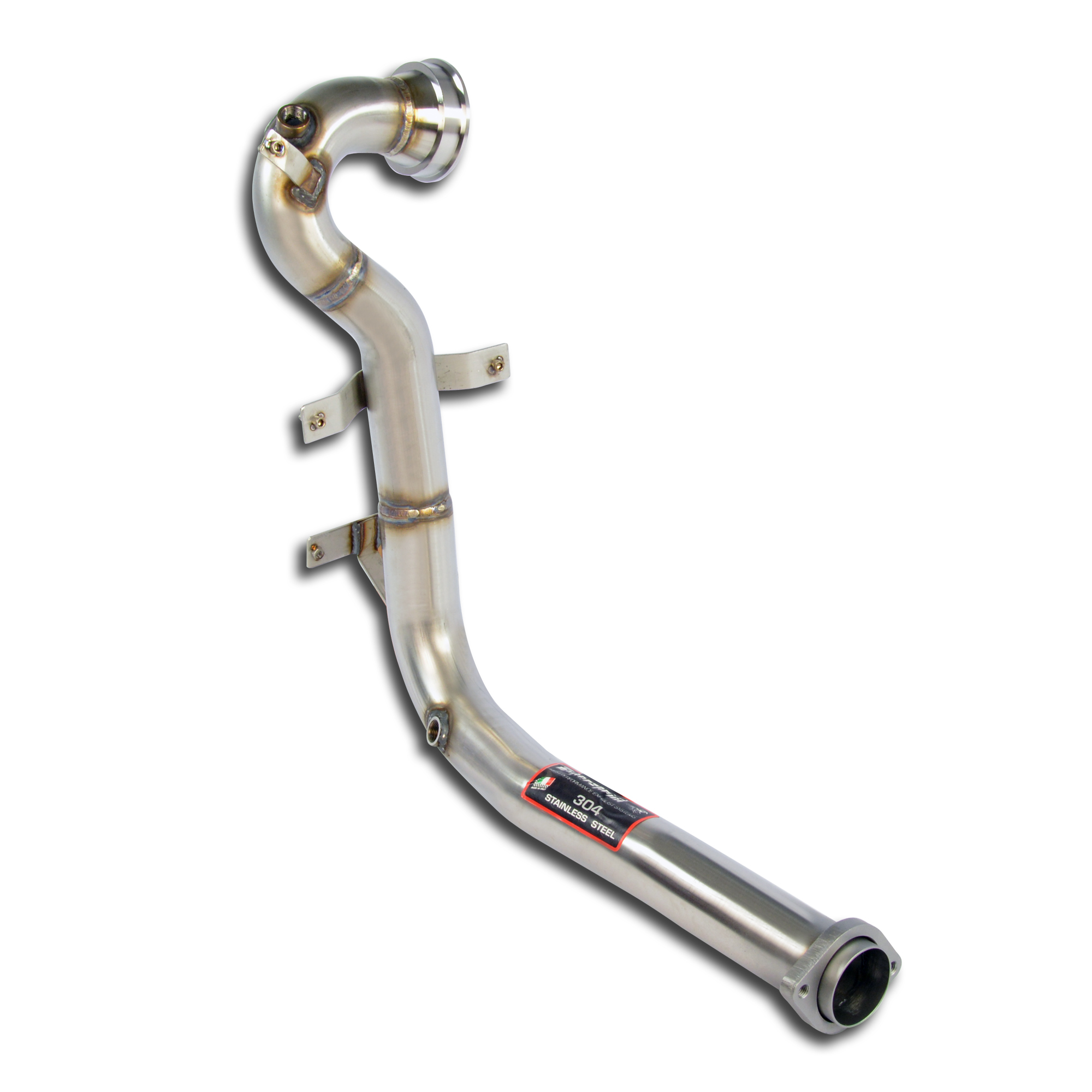 595 ABARTH 1.4T "Competizione" (180 Hp) (Ø65) 2016 Turbo downpipe kit (Replaces catalytic converter)