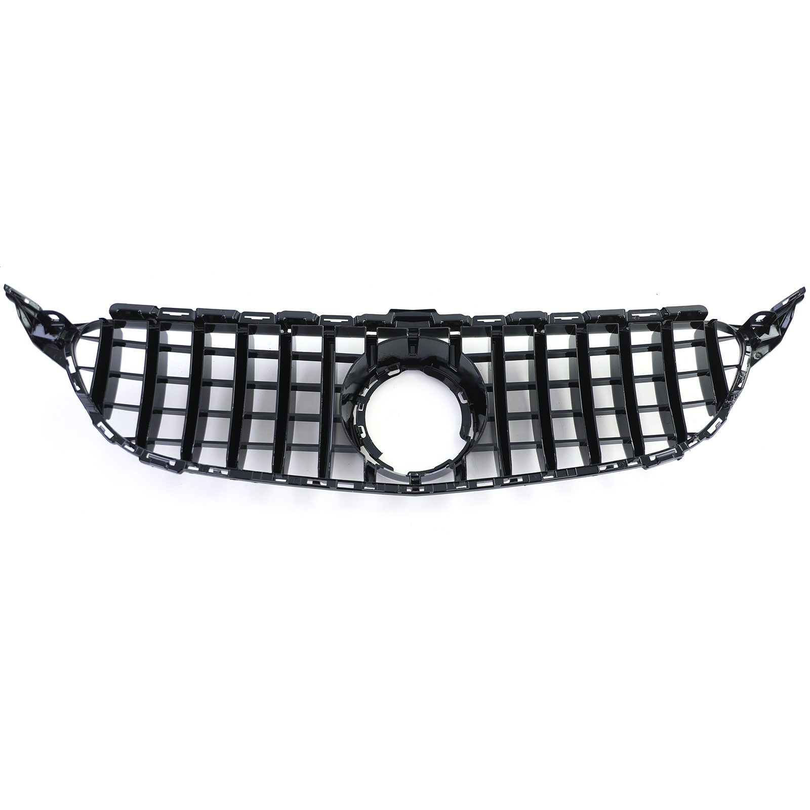 Grill passend voor Mercedes W205 13-18 Zwart Glanzend