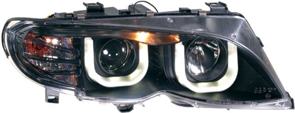 Koplampen passend voor BMW E46 01-05 Limousine/Touring Zwart