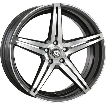 artFORM AF-301 Gun Metal Polished 11x20 5x112 ET35 Velgen