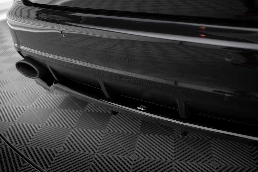 Diffuser passend voor Audi RS6 C6 Avant Maxton Glans Zwart