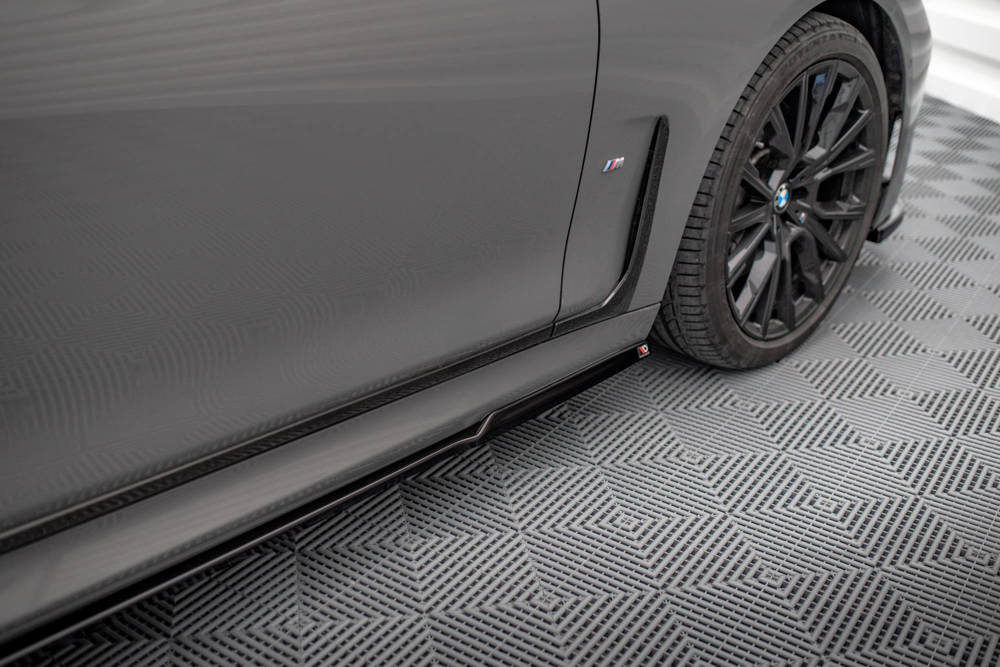 Zijskirts passend voor BMW 7-Serie G11 M-Pakket Glanzend Zwart