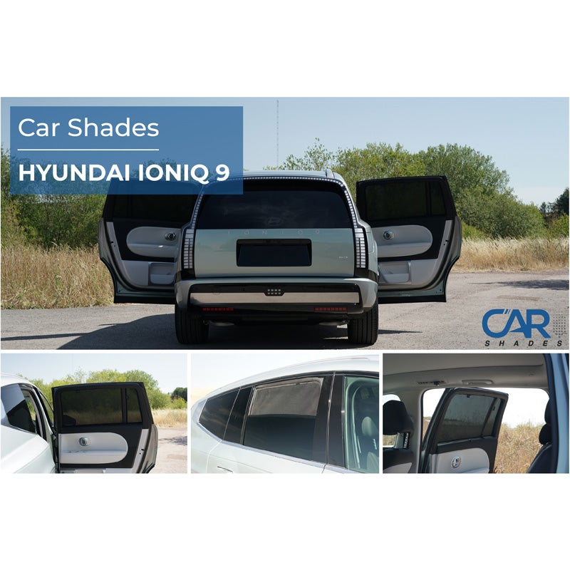 Set Car Shades (achterportieren)  Hyundai Ioniq 9 (ME) 2025- (4-delig)