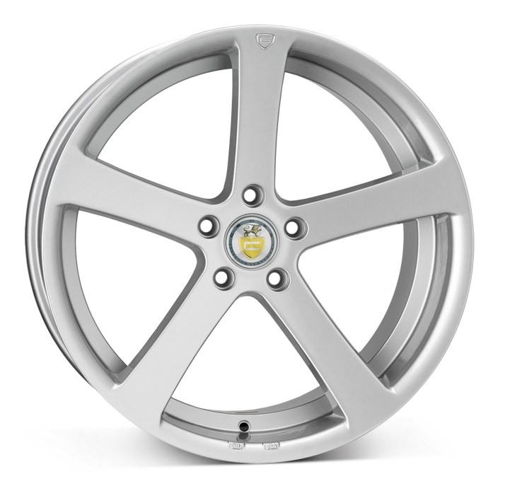 Cades APOLLO HIGH POWER SILVER CREST 8.5/9.5x19 5x120 ET15