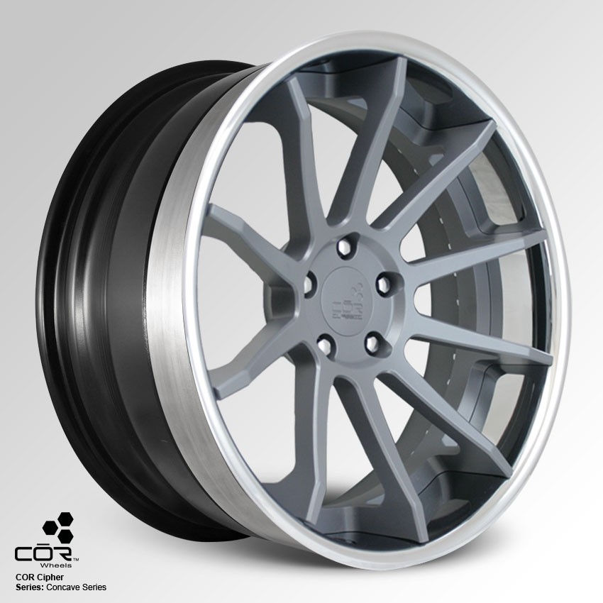 COR WHEELS Cipher Super Concave 19x12.0J 5x100