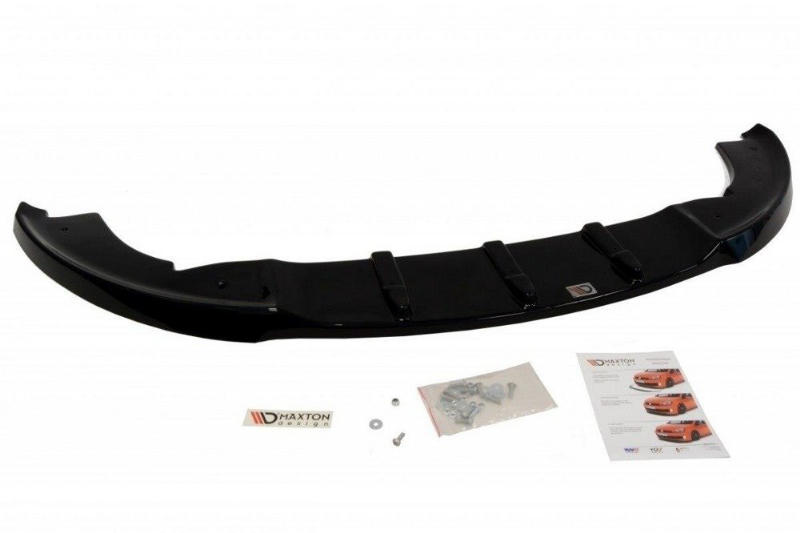 Voorspoiler passend voor Seat Ibiza 6J 2008-2012 ABS Glans Zwart