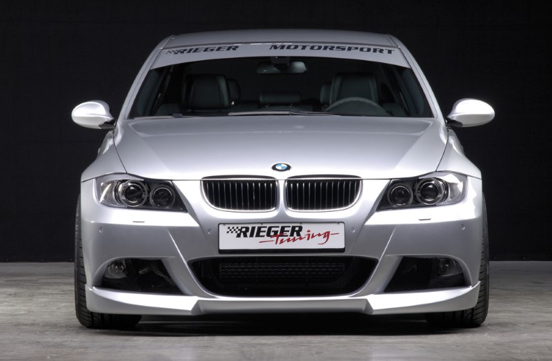 Voorbumper passend voor BMW E90 met ABE met uitsparing voor sproei-installati