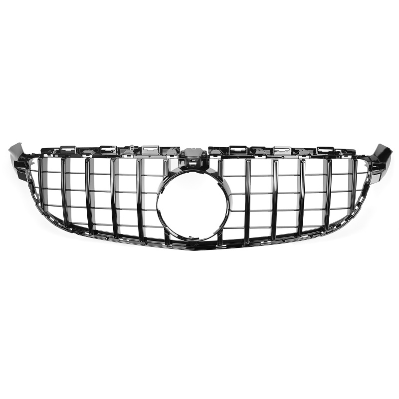 Grill Mercedes W205 13-18 Zwart Camera GT Look