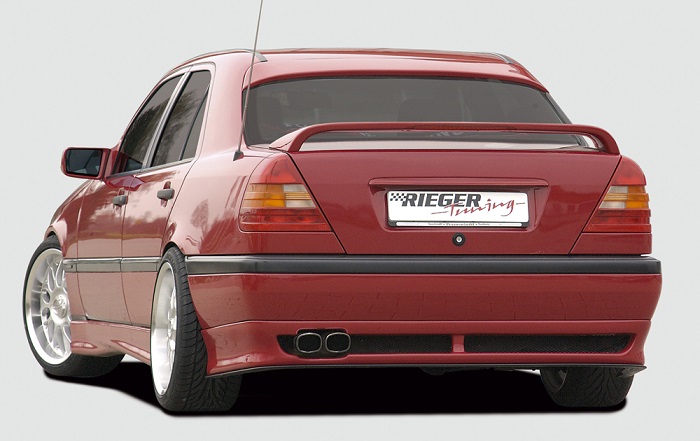 Achterbumper Diffuser passend voor Mercedes W202 tot 06.97 Rieger