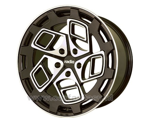 RADI8 CM9 8.5/10.0x19 5x112 45 Black / Machine Face 66,6 Bree