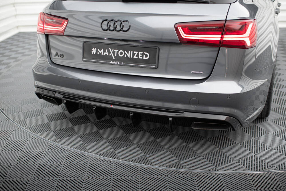 Achterdiffuser Audi A6 C7 S-Line 2014-2017 V2