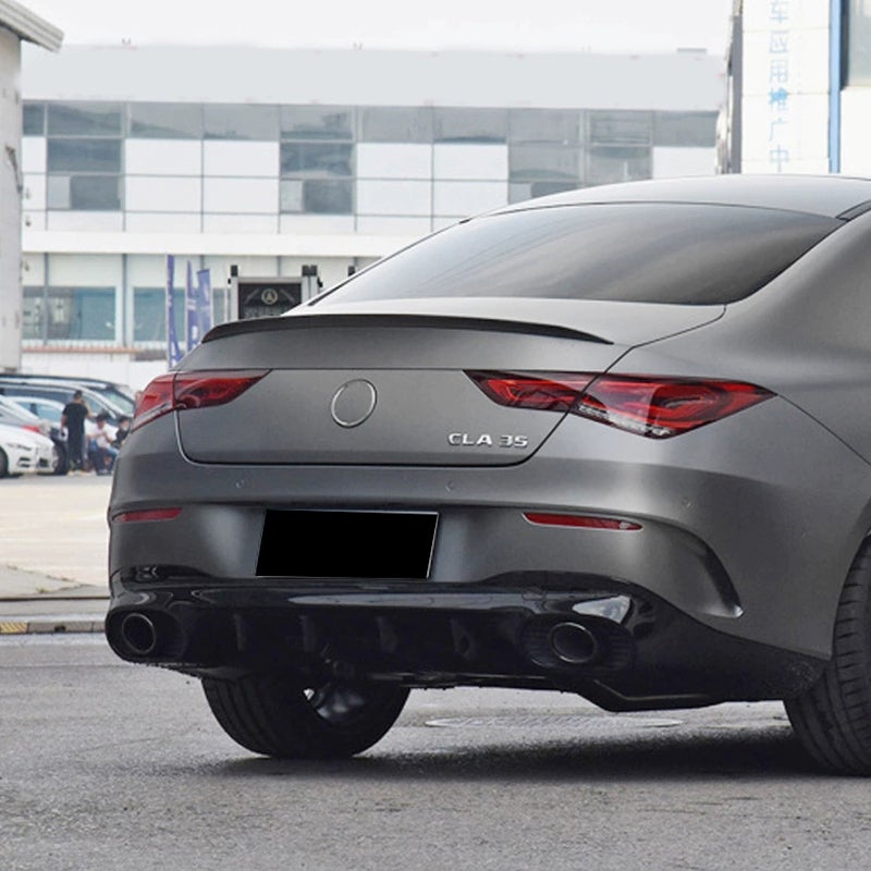 Achterspoiler  Mercedes CLA C118 Coupe 2019-2025 (ABS Glanzend zwart)