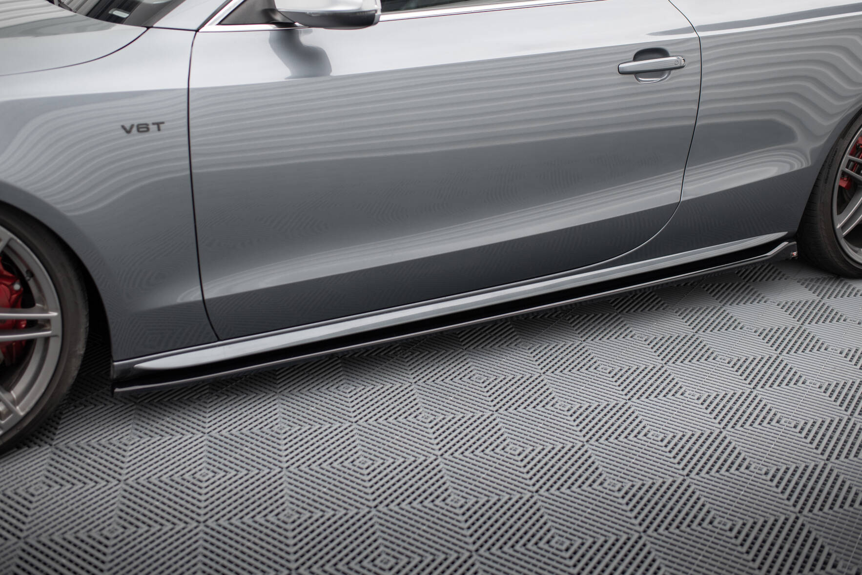 Bodykit passend voor Audi S5 Coupe 8T Facelift Maxton Glanzend zwart