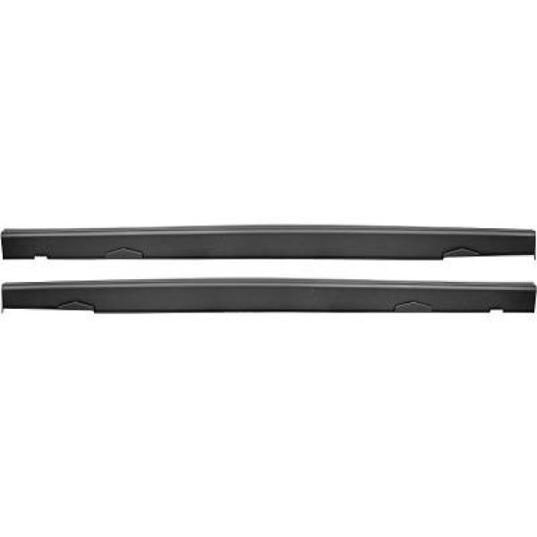 Zijskirts passend voor BMW E30 82-94 Zwart