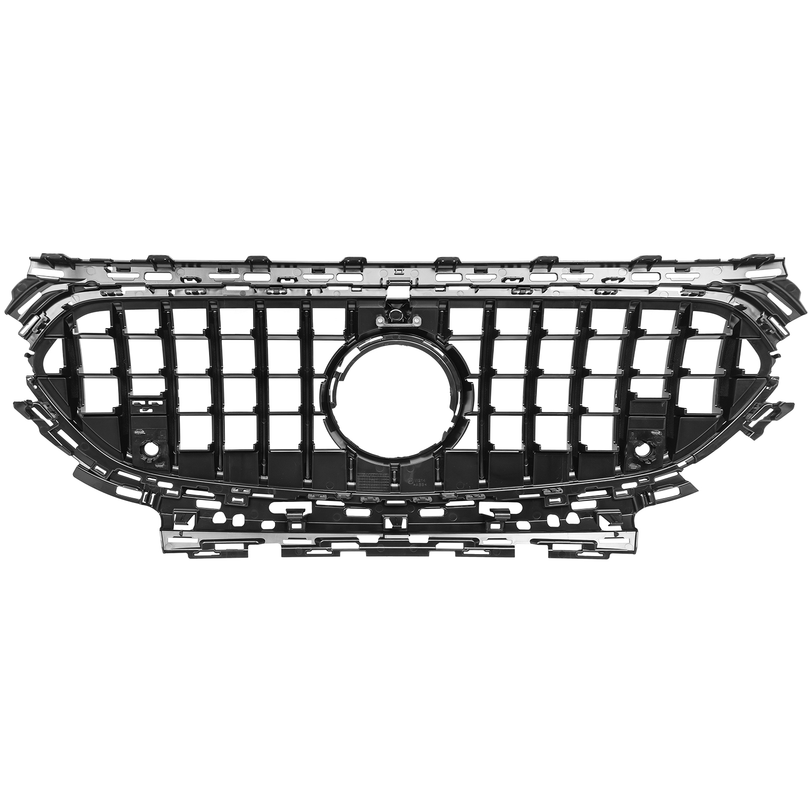 Grill passend voor Mercedes E W214 S214 X214 Panamericana GT Look Chroom/Zwart