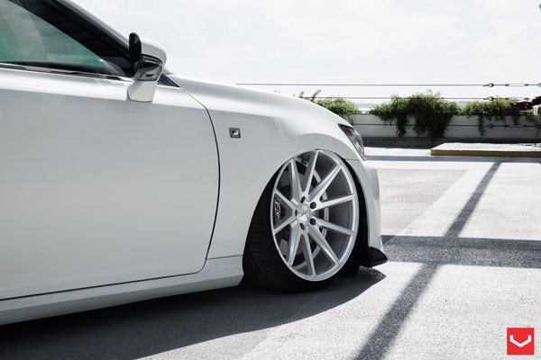 Vossen VFS1 10.5x22 5x112 ET42 Silver Brushed Deep Face