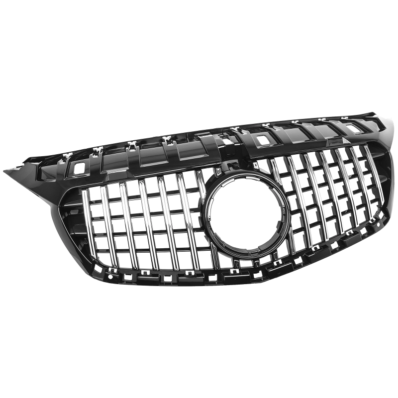 Grill passend voor Mercedes-Benz Citan W415 Chroom/Zwart GT Look