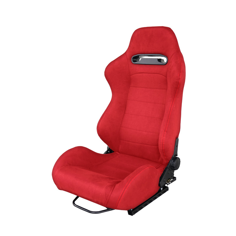 Simoni Racing Sportstoel Miky - Rood - Dubbelzijdig Verstelbaar - incl. Sledes