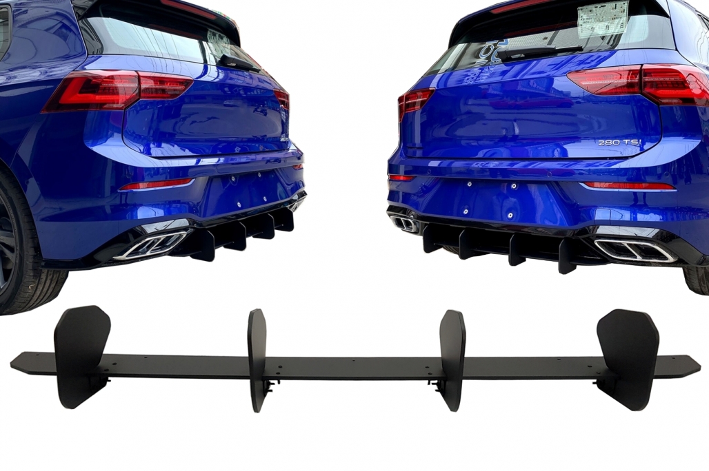 Diffuser passend voor Volkswagen Golf 8 R-Line
