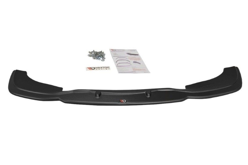 Voorspoiler passend voor BMW M3 E46 Coupe V.2 Glanzend Zwart
