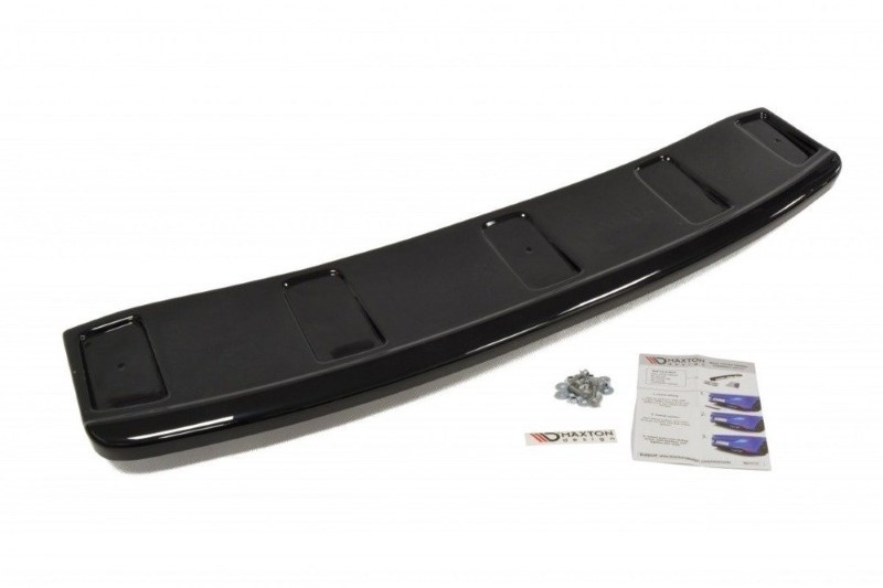 Diffuser passend voor Audi A7 S-Line C7 FL Glanzend Zwart