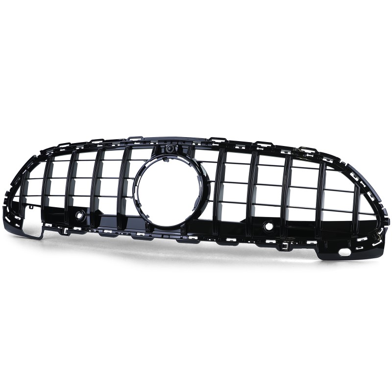 Grill passend voor Mercedes C-Class W206 (21-..) GT Look Zwart