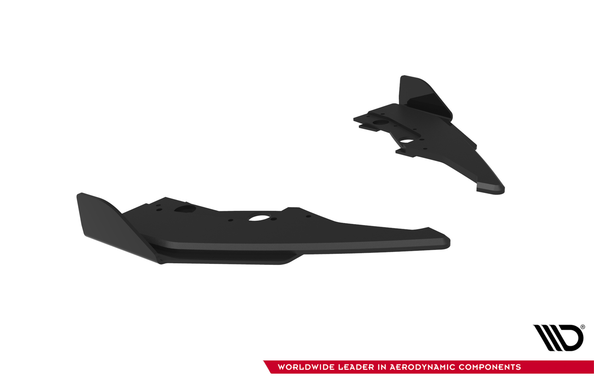 Street Pro Achterzij Spoilers V.2 + Flaps BMW M135i F70 Maxton